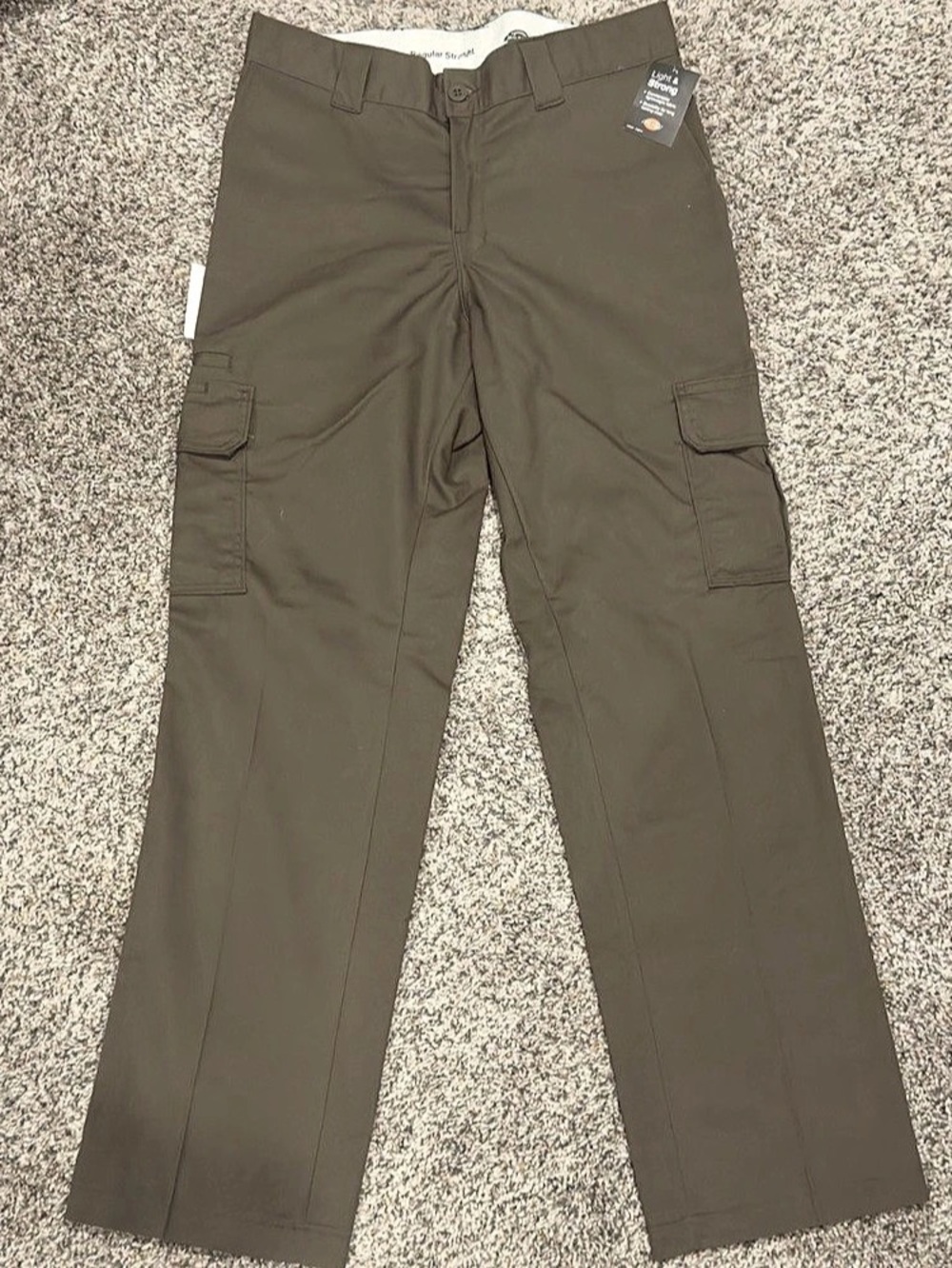 Men’s Dickies Cargo Olive Pants, Waist 32